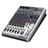 Symfuhny’s audio interface: Behringer X1204USB