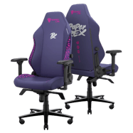 something's SETUP — Secretlab Titan Evo Paper Rex Edition